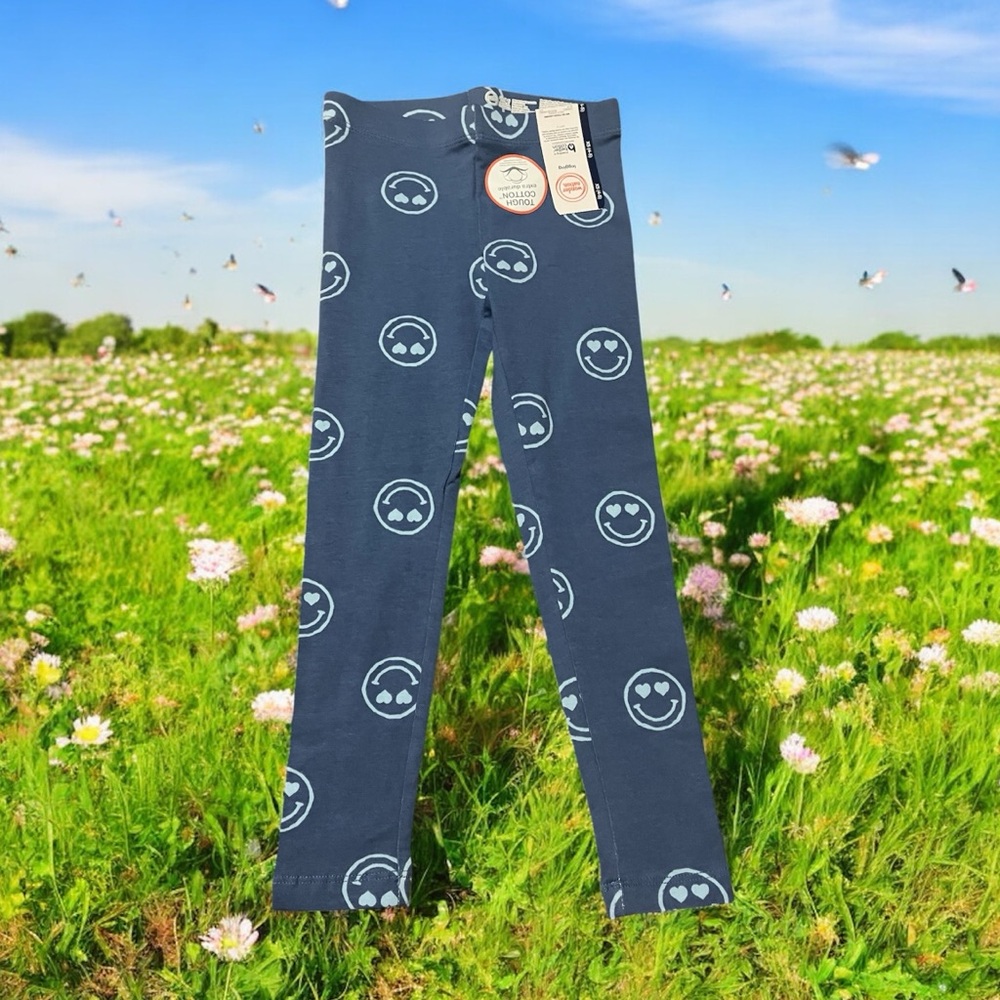 Toddler Smiley Face Leggings